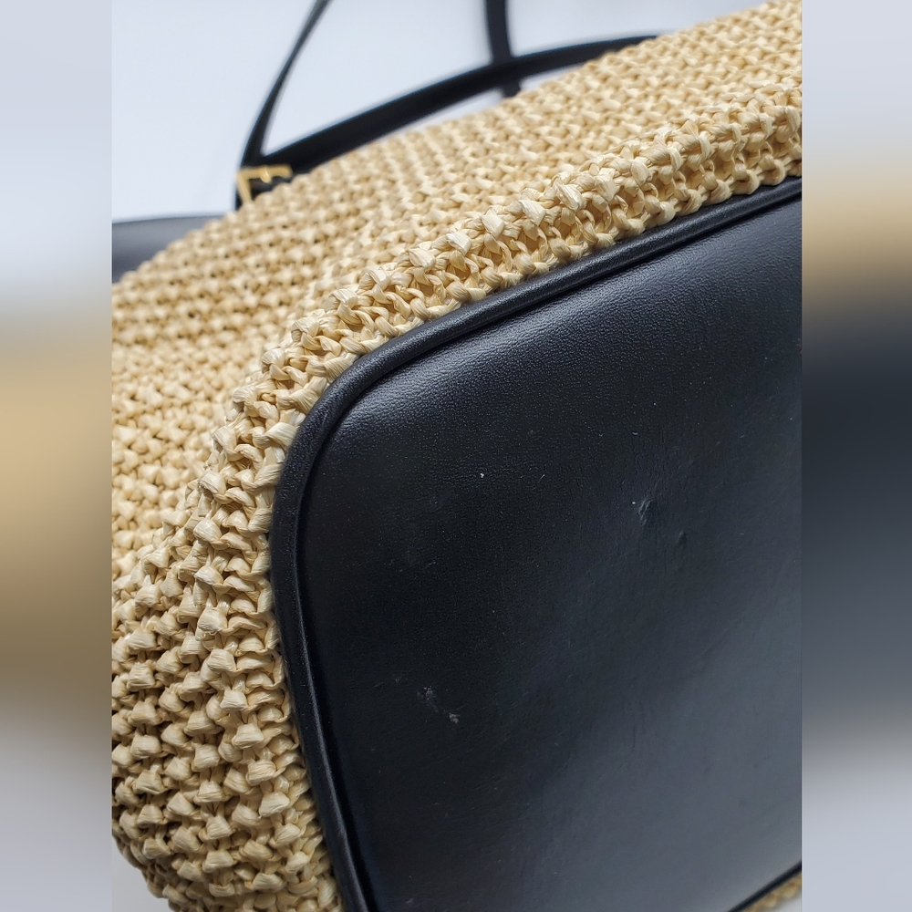 YSL Raffia Tote - Picture 9 of 16